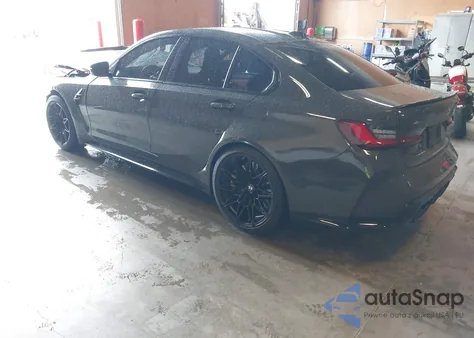 2024 BMW M3 Competition xDrive z USA, uszkodzony, nr VIN WBS43AY0XRFT06824